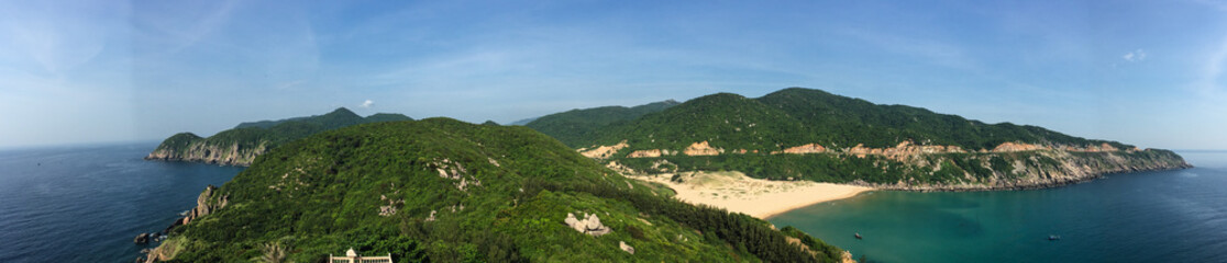 Fototapeta na wymiar Seascape of South Coast of Vietnam