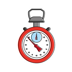Sport vintage chronometer icon vector illustration graphic design