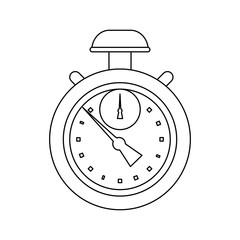 Sport vintage chronometer icon vector illustration graphic design
