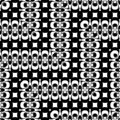 Design seamless monochrome zigzag pattern