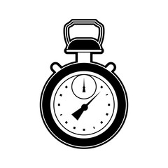 Sport vintage chronometer icon vector illustration graphic design