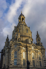 Fototapeta na wymiar Church of our Lady, Dresden, Germany