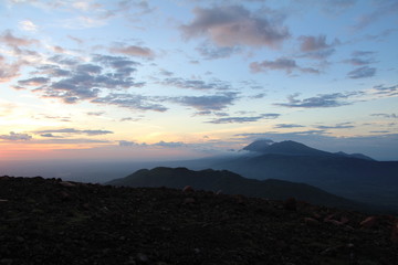 Obraz premium Volcano Telica view to Volcano San Cristóbal León Nicaragua