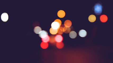 background blurred bokeh. Lights Ceremonies. Light the lights at night In celebrations