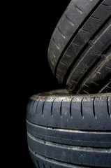 Obraz premium Tires - opony