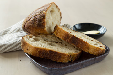 Homemade Sourdough Bread & Butter