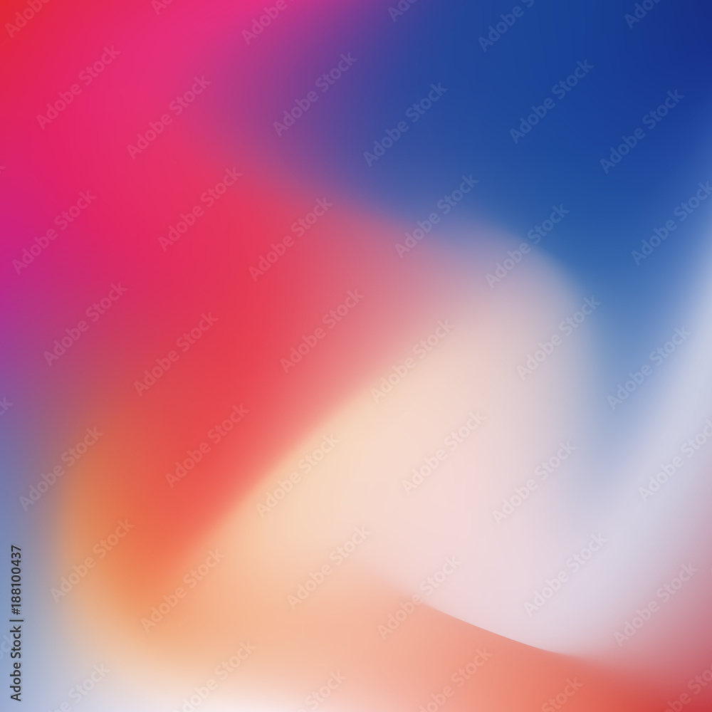 Aufkleber Abstract blured colorful vector backdrop. Vector abstract graphic background