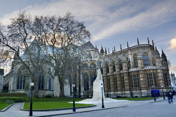 HDR of London corner
