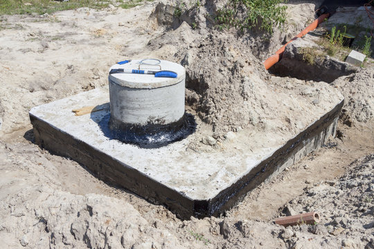 New Concrete Septic Tank