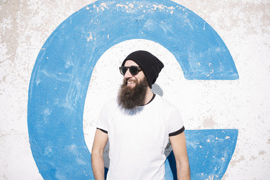 guy with Beard on the street