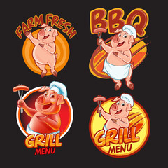 pig labels