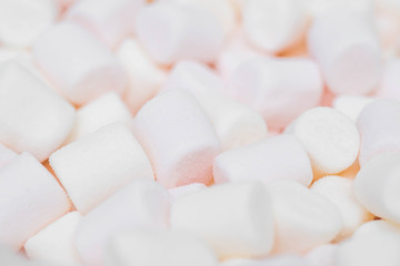 Background of marshmallows