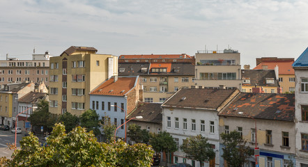 Fototapeta na wymiar Bratislava downtown cityscape, Slovakia.