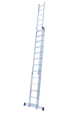 metal step-ladder isolated