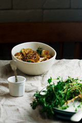 zaatar roasted cauliflower