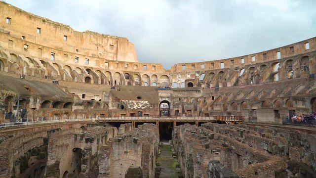 16174_Panoramic_view_inside_the_ancient_Colosseum_in_Rome_in_Italy.mov