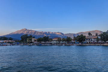 village of Vasiliki. Lefkada, Greece