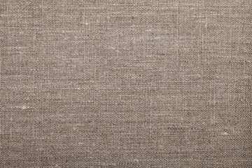 Fototapeta na wymiar Closeup of vintage pure linen fabric background texture