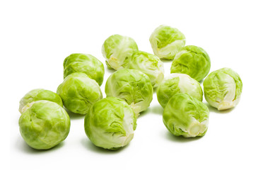 brussels sprouts isolated