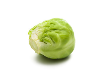 Fototapeta premium brussels sprouts isolated