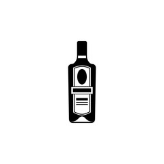 bottle of alcohol icon. Alcohol  element icon. Premium quality graphic design icon. Baby Signs, outline symbols collection icon for websites, web design, mobile app
