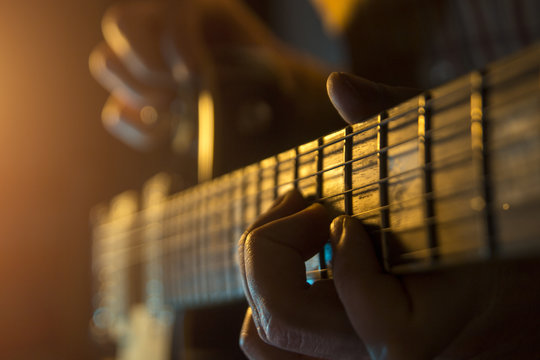 Man playing guitar