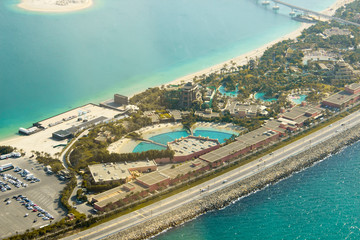 Dolphin bay at the Palm Jumeirah