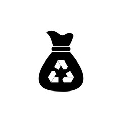 bag with waste icon. Elements garbage icon. Premium quality graphic design icon. Baby Signs, outline symbols collection icon for websites, web design, mobile app