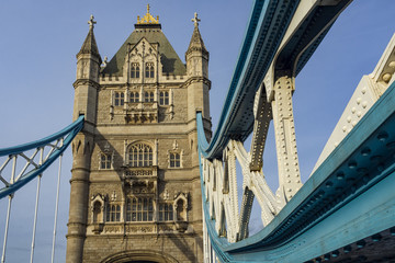 Fototapeta na wymiar Tower Bridge di Londra