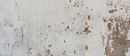 The panorama of grunge gray concrete,cement texture or background.Copy space. Place for text.graphical resource.