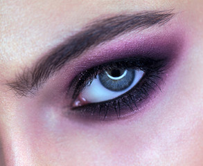 Fototapeta premium Eye, make-up.