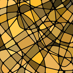 abstract vector stained-glass mosaic background