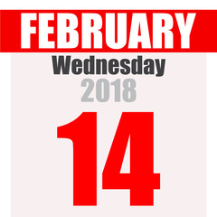 February 14 2018 - Valentines Day