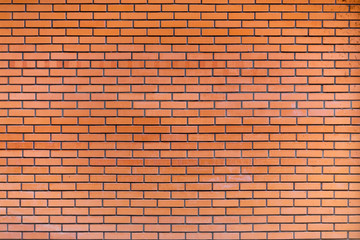 brick wall pattern. orange brick wall background