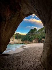 Poster Cathedral Cove © Andy