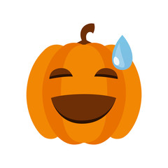 Haloween smile icon