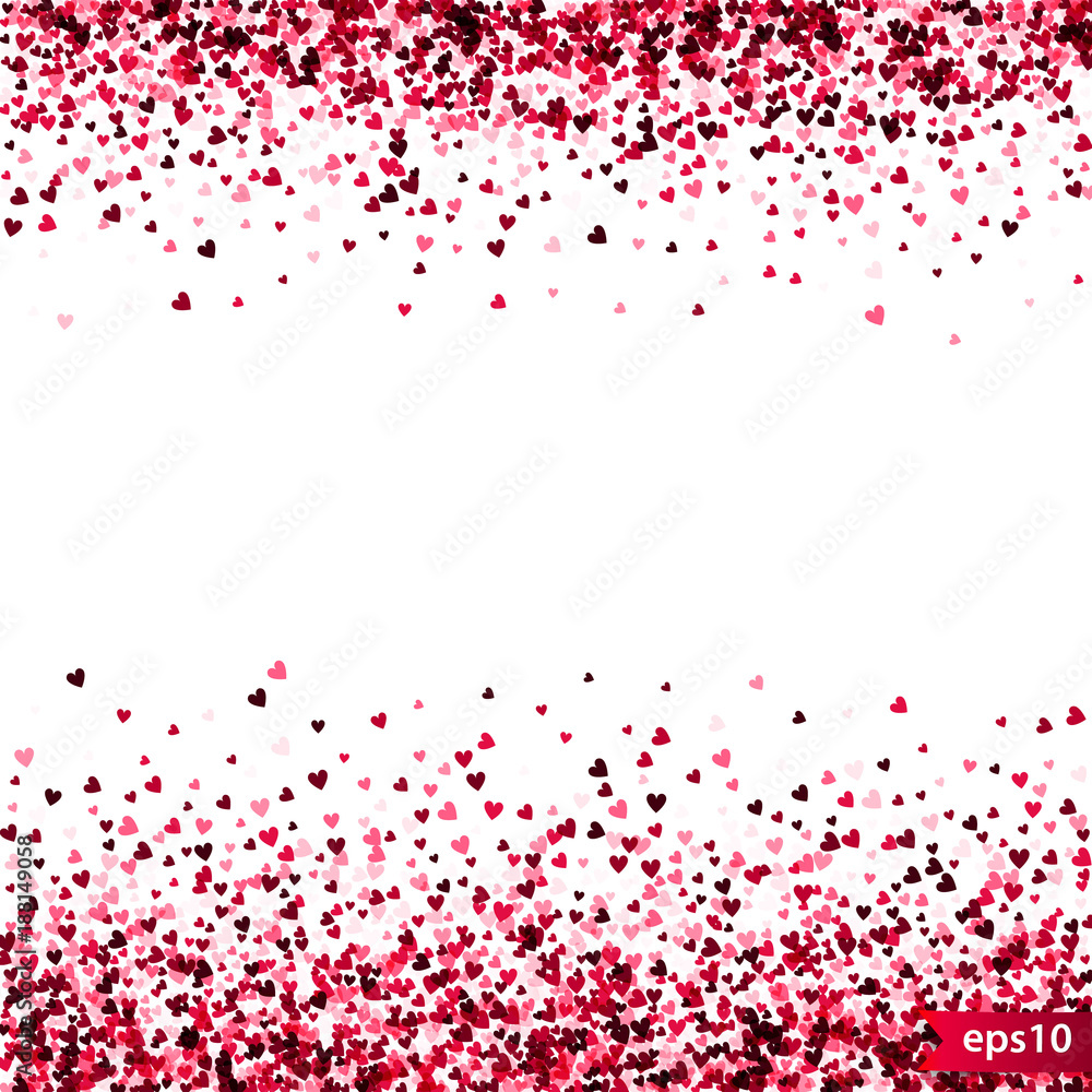 Poster stipple pattern for design. colorful minimalistic geometric pattern with randomly located small hear