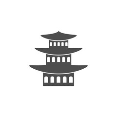 Chinese Tower icon. Elements of Chinese culture icon. Premium quality graphic design icon. Baby Signs, outline symbols collection icon for websites, web design, mobile app