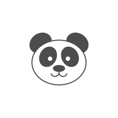 Panda icon. Elements of Chinese culture icon. Premium quality graphic design icon. Baby Signs, outline symbols collection icon for websites, web design, mobile app