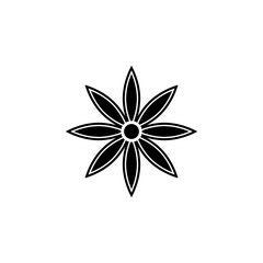 cinnamon flower icon. Elements of Indian Culture icon. Premium quality graphic design. Signs, outline symbols collection icon for websites, web design, mobile app, info graphic