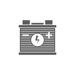 car battery icon. Elements of car repair icon. Premium quality graphic design. Signs, outline symbols collection icon for websites, web design, mobile app, info graphic
