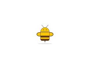 Bee Boot Robotic Creative Modern Logo
