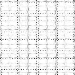 Circle seamless pattern. Geometric dots deco art seamless design