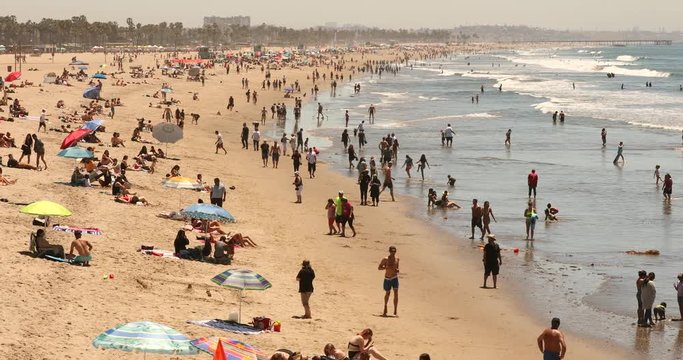 Santa Monica Beach California USA