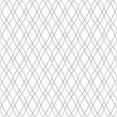 Seamless wavy lines convex pattern.