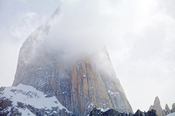 Mount Fitz Roy at the Los Glaciares National Park, Argentina