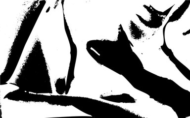 Grunge Black And White Urban Vector Texture Template