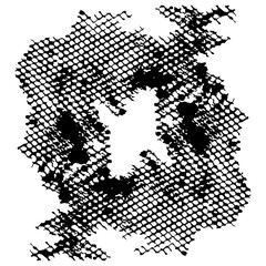 Black and White Grunge Dust Messy Background. Easy To Create Abstract Vintage, Dotted, Scratched Effect With Grain And Noise