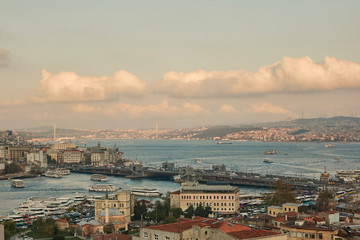 view of the city of Istanbul from a height
