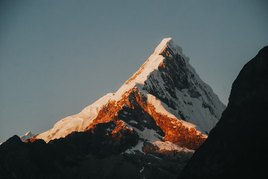 Landscape in Alpamayo